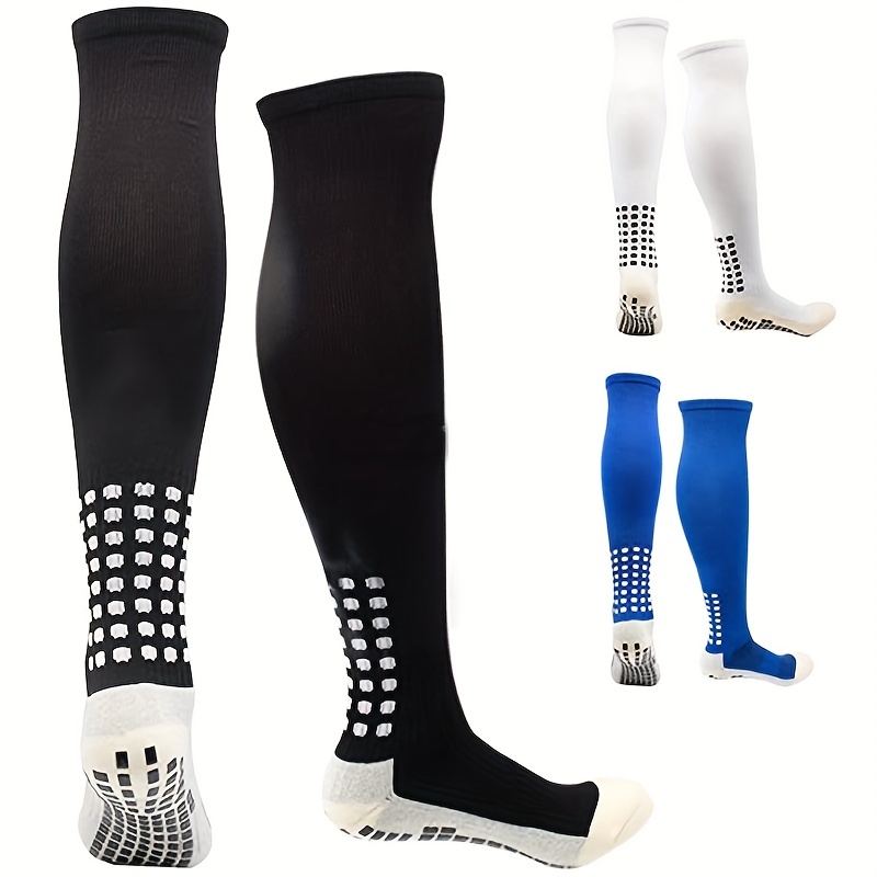 Calcetines de fútbol para hombre, antideslizantes, almohadillas de agarre  antideslizantes para fútbol, baloncesto, deportes, calcetines de agarre, 6