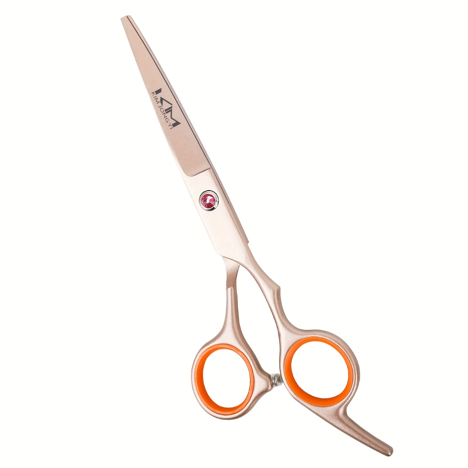 Professional Hair Scissors Ribbon Comb Flat Cut Trim Texture