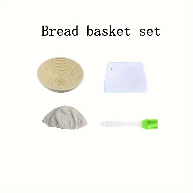 Set de paniers à pain Banneton, panier à pain Banneton rond et ovale, Kit  de démarrage