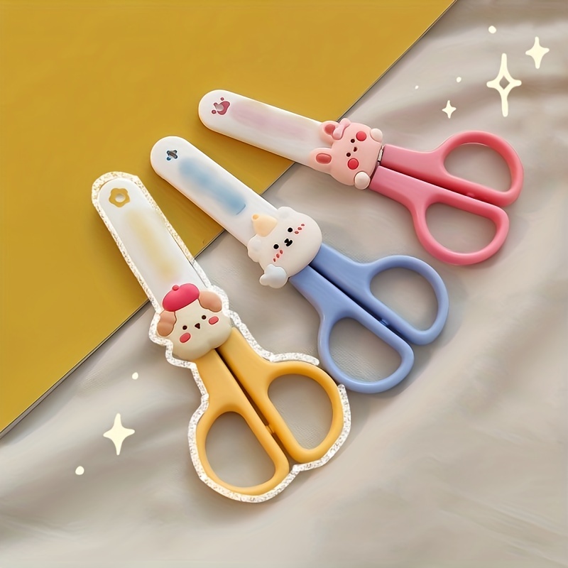  Stainless Steel Mini Craft Scissors with Safety Cover, Portable  Cute Scissors, Ideal for Paper Cutting, Crafting, Girl Gift, School  Supplies(Pink) : Arts, Crafts & Sewing