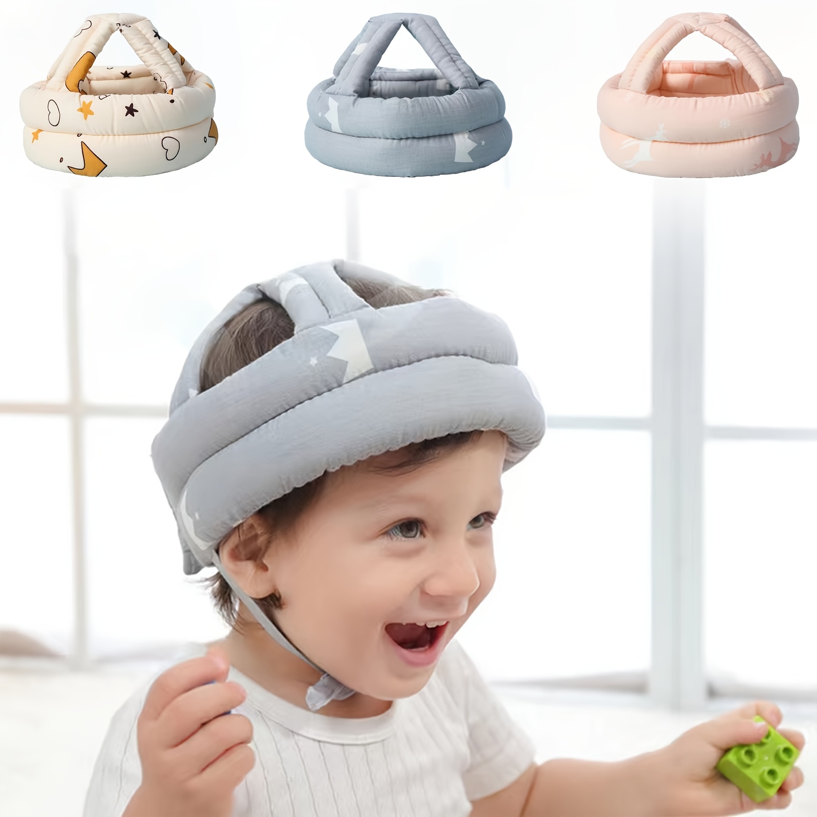 Comprar 1-3T protección para la cabeza de bebés, almohadilla de seguridad,  cojín para la espalda, almohadas de seguridad para evitar dibujos animados,  casco protector