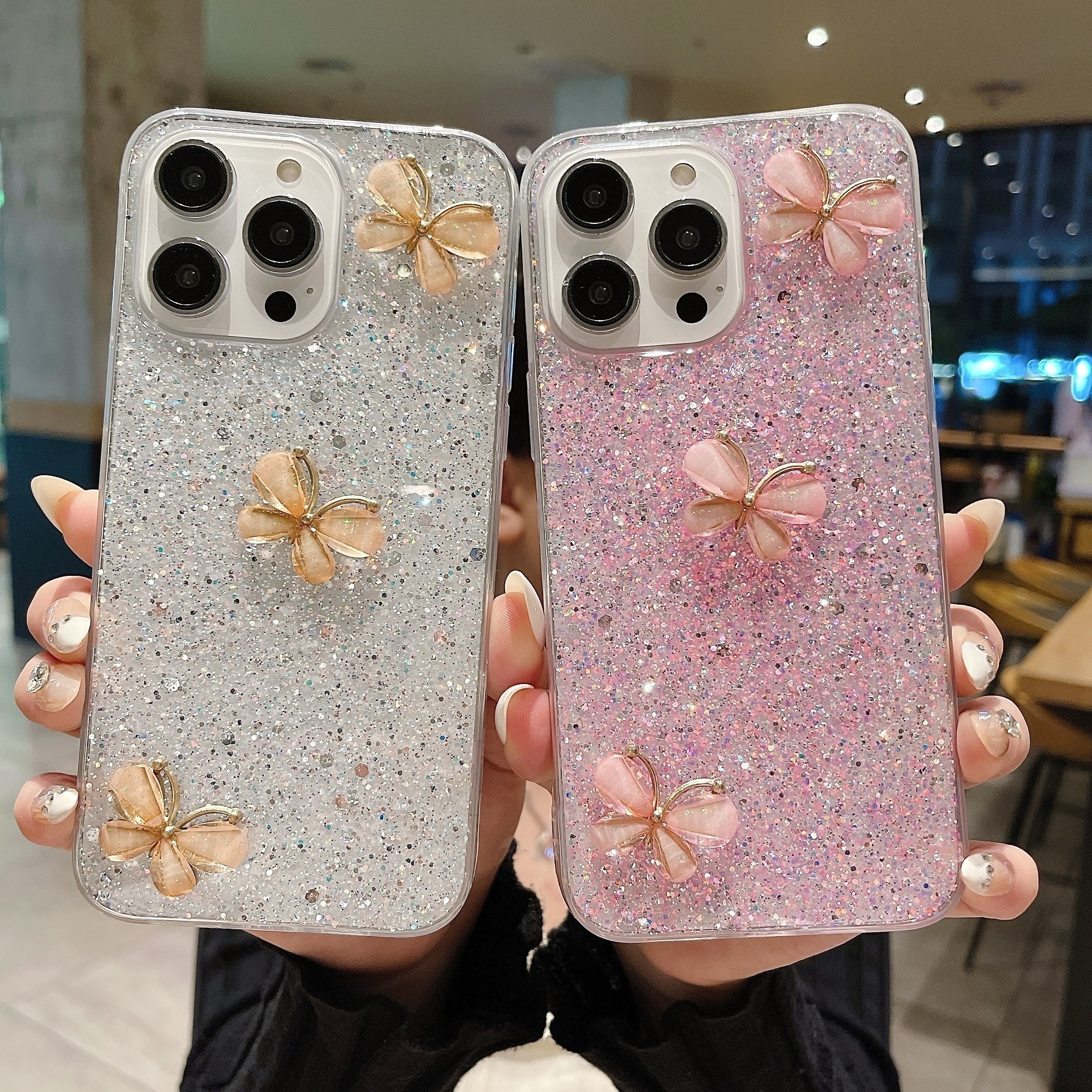 Glitter Case for iPhone 8 7 6s Plus SE 2020 Diamond Rainbow Case For iPhone  12 mini 11 Pro XS Max XR X Soft Silicone Girl Cover - AliExpress