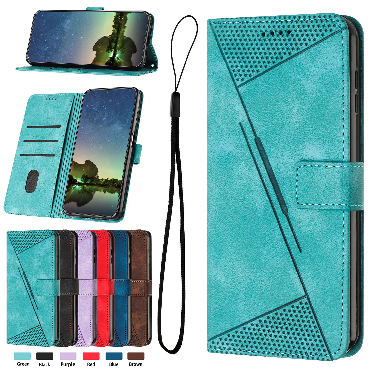 Mi 11 Lite 5G NE Case For Xiaomi 11 Lite Case 5G 4G Leather Wallet Flip  Magnetic Book Phone Case For Mi 11 Lite 11i Cover Fundas 