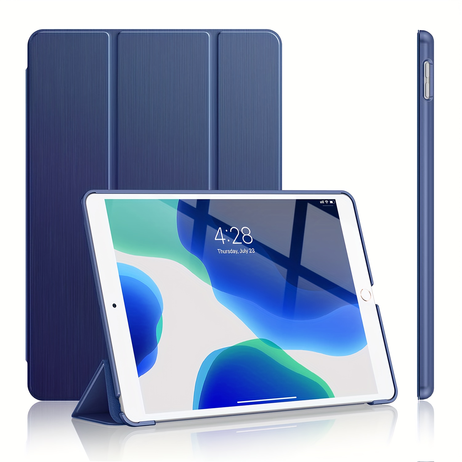 Caso fino para o novo ipad 10 2022 10th geração inteligente magnética  dobrável capa funda para apple ipad ar 4 ar 5 10 9 Polegada caso + filme -  AliExpress