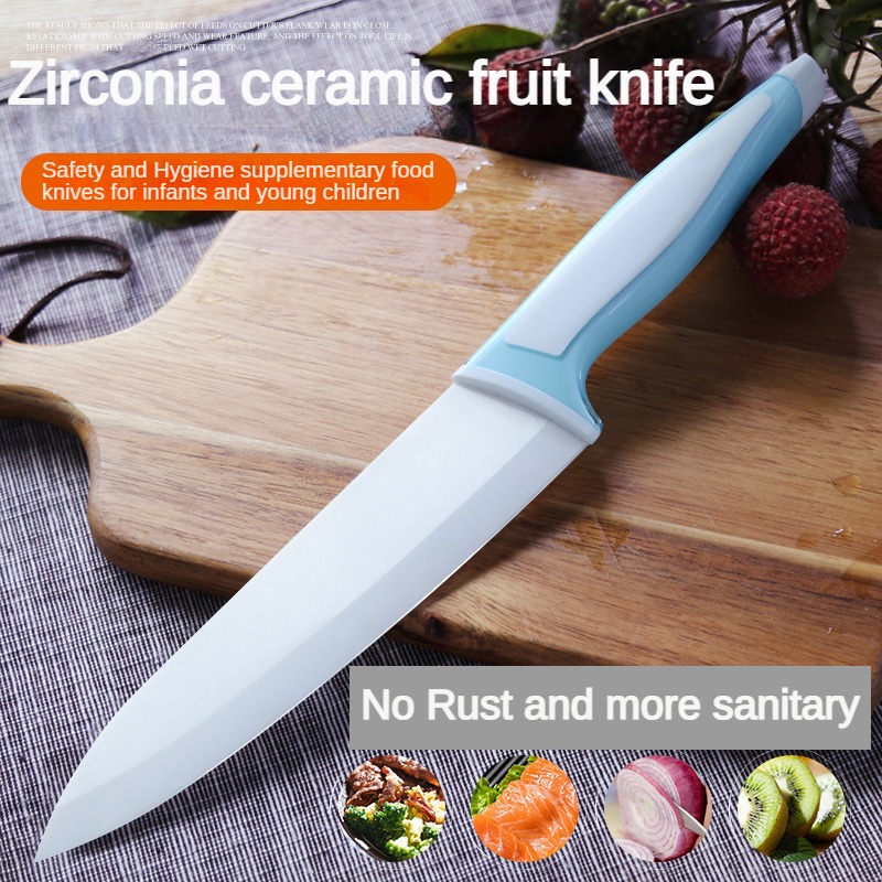 Ceramic Knife Small Kitchen Knife Portable Chain Folding - Temu