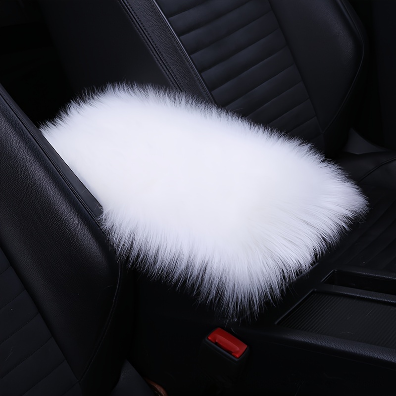 Imitation Rabbit Fur Full Encircling Seat Cushion One - Temu