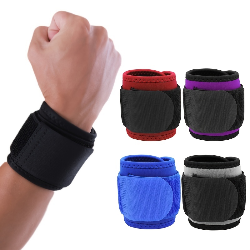 1 / 2pcs Wrist Support Gym Sports Wristband Poignet Palm Guard Protecteur  Réglable Poignet Brace Strap Compression Gants d’entraînement