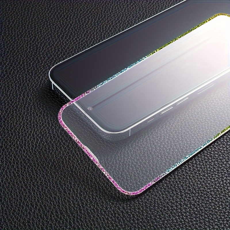 Para iPhone 14 Pro Max Protector de pantalla trasera 3D Fibra de carbono  Película protectora ultra fina - 2 paquetes-Transparente