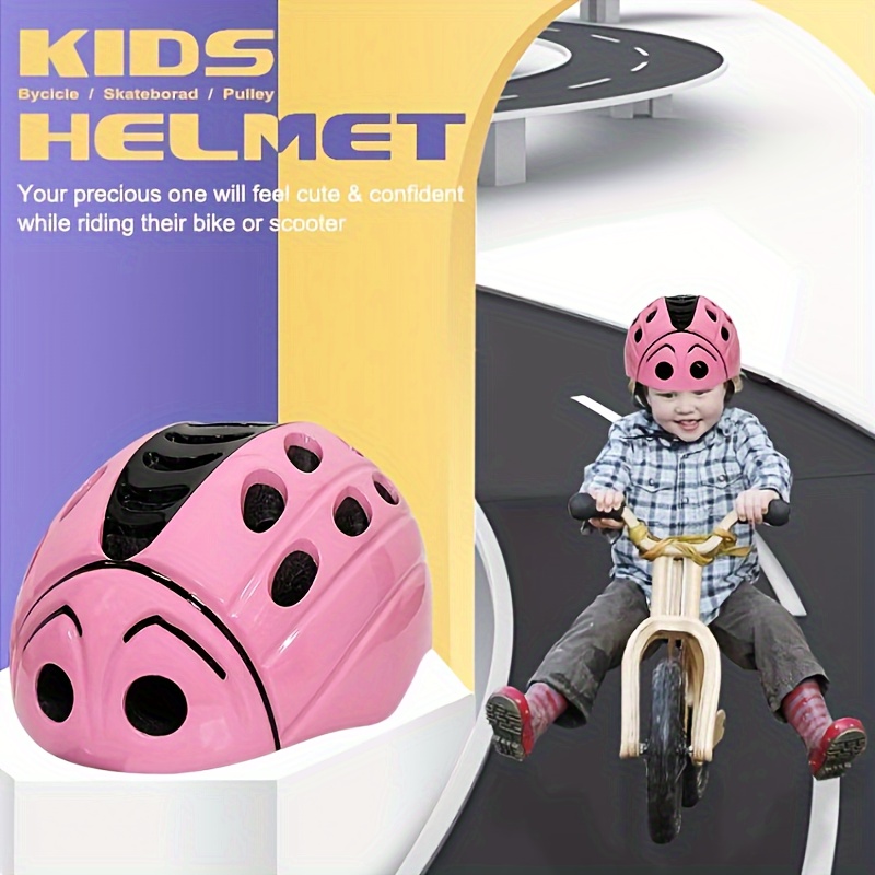  DaCool Rodilleras para casco de bicicleta para niños, casco  ajustable para niños de 3 a 10 años, conjunto de equipo de protección para  deportes, ciclismo, bicicleta, patinaje, patinaje, scooter, color 