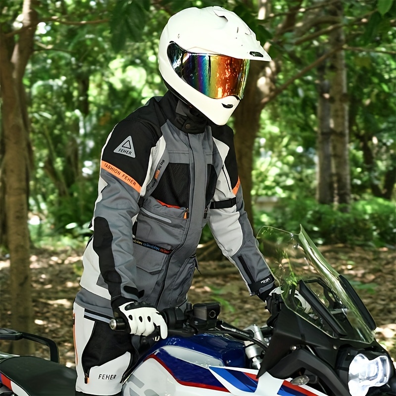 Traje Moto Hombre Chaqueta TG 64 Pantalones Tg60 BMW Motocicleta Air Flow +