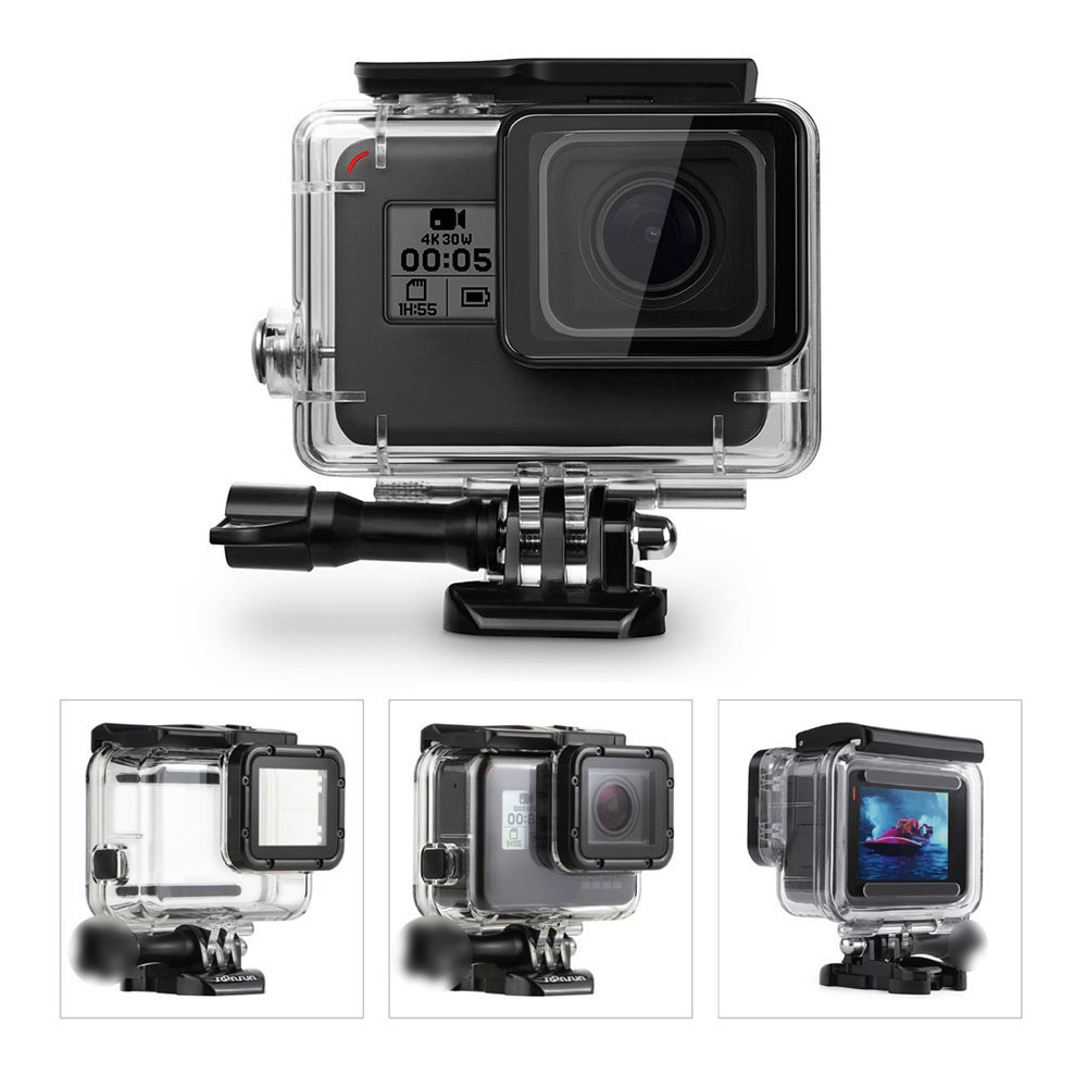 For GoPro Hero 12 11 10 9 Black Waterproof Protective Case 2362.2inch  Diving Housing For Go Pro 10 9 GoPro9 Underwater Dive Cover Accessories