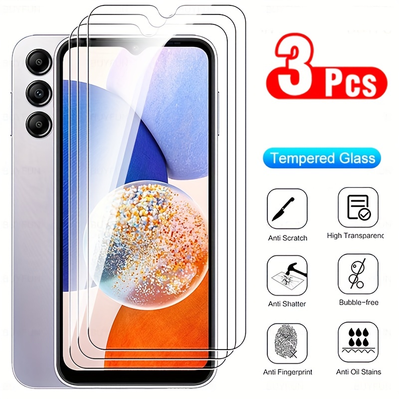 1] For Galaxy A54 Case, Galaxy A54 Case With [ Tempered Glass Screen  Protectors] & [ Hd Lens Protector], Military Shockproof Rugged A54 Phone  Case - Temu