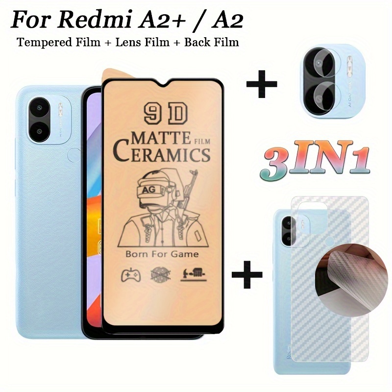  Compatible with Xiaomi Redmi A1 / Redmi A2 Case Slim Shock  Absorption Transparent TPU Soft Edge Bumper with Reinforced Corners  Multicolor Gradient Protective Cover,Purple Blue : Cell Phones & Accessories