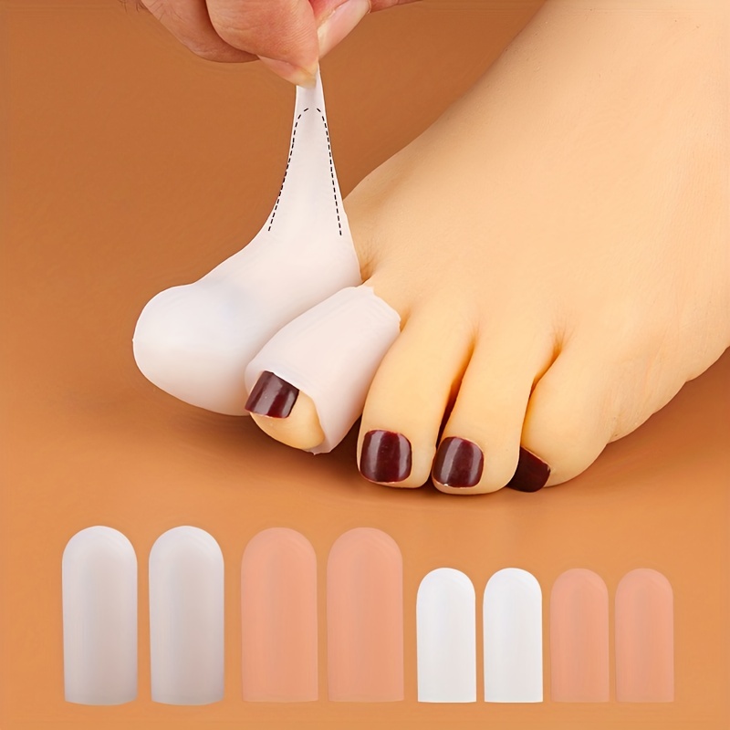 Gel Toe Cap - Protection réutilisable pour orteils