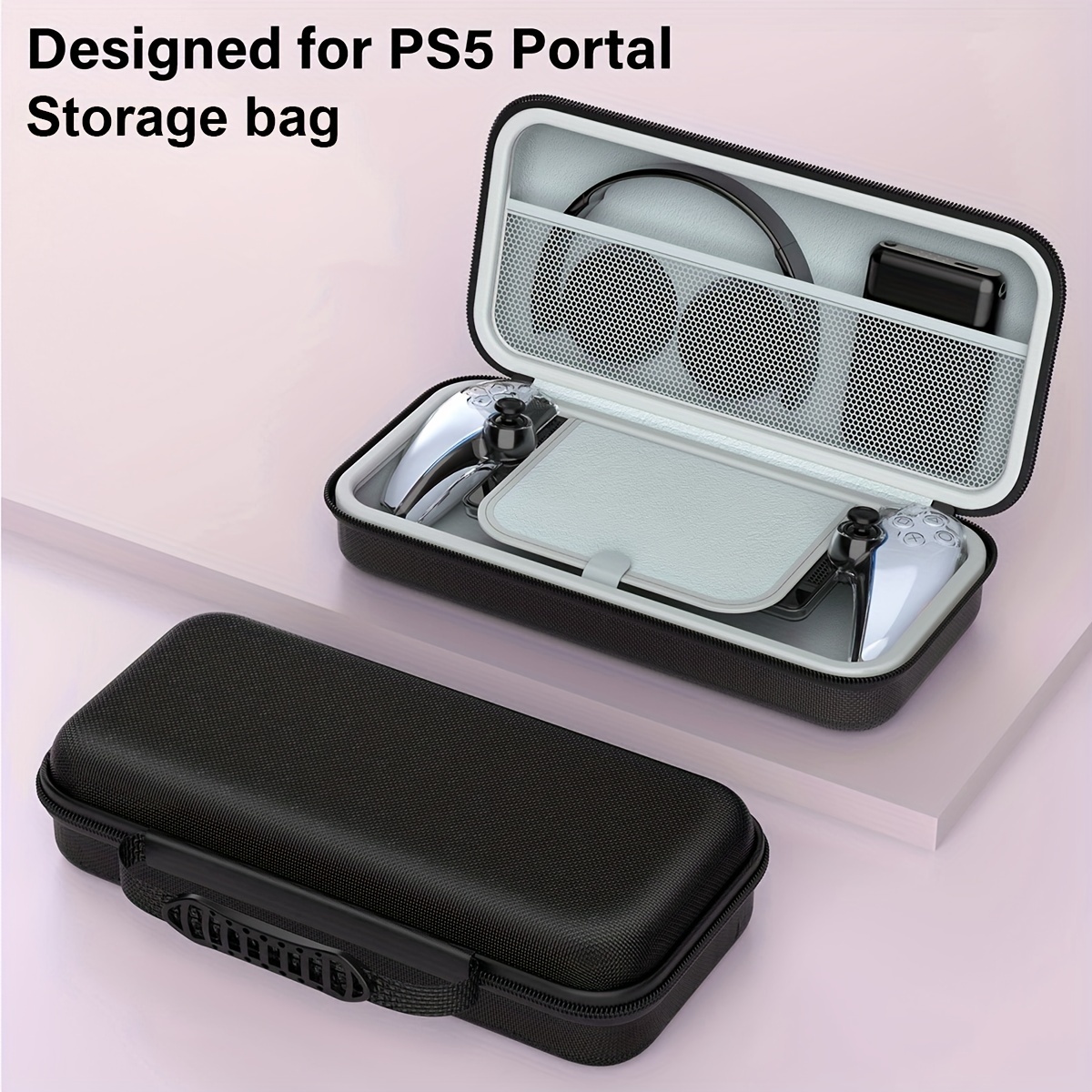 Comprar Estuche de transporte EVA funda protectora dura bolsa de  almacenamiento profesional para PlayStation Portal