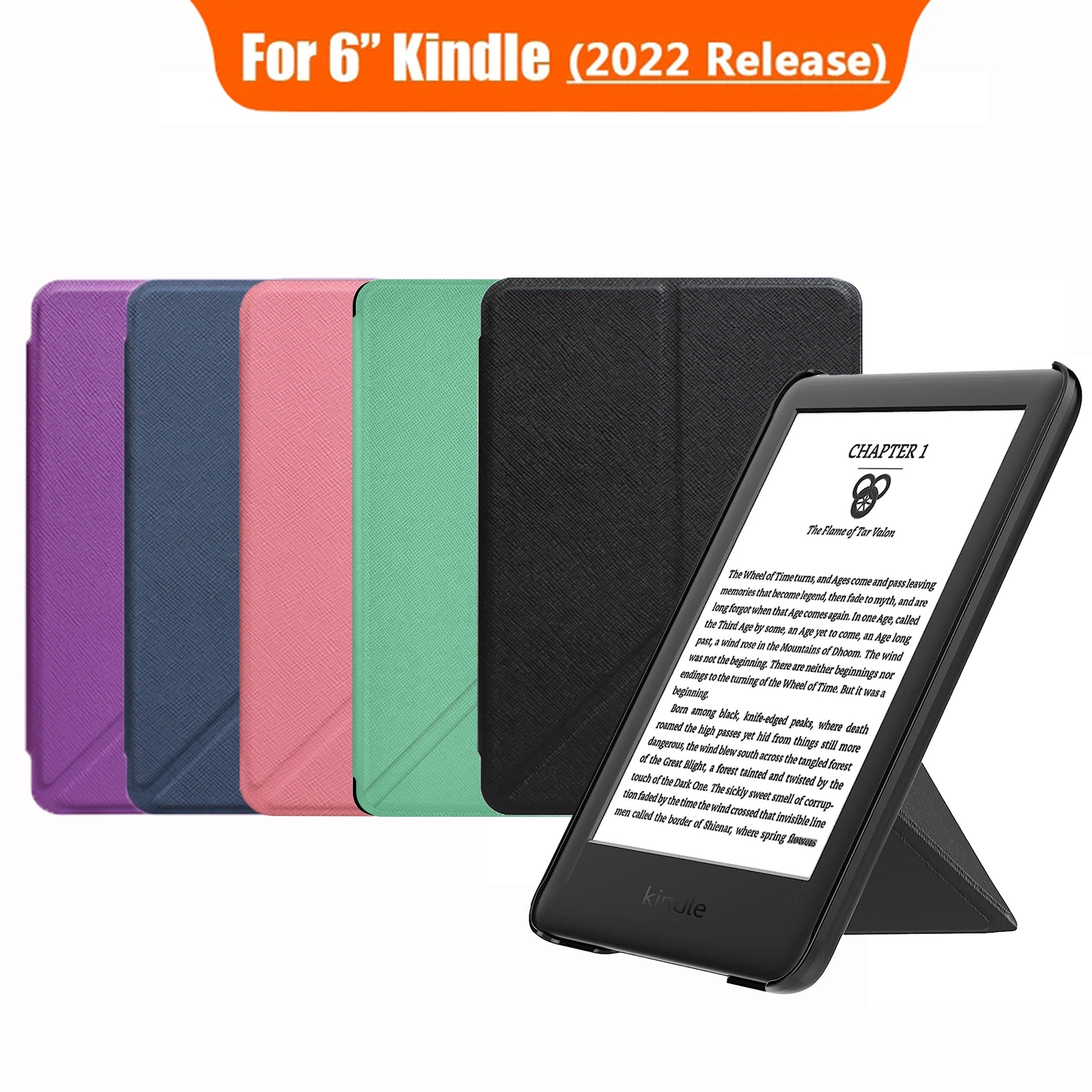 Funda para Kindle Paperwhite De 6,8 11.ª Generación 2021 - Funda De Libro  Ligera De Primera Calidad con Encendido/Apagado Automático para  Kindle  Paperwhite 2021 Signature Edition E-Reader : : Electrónica