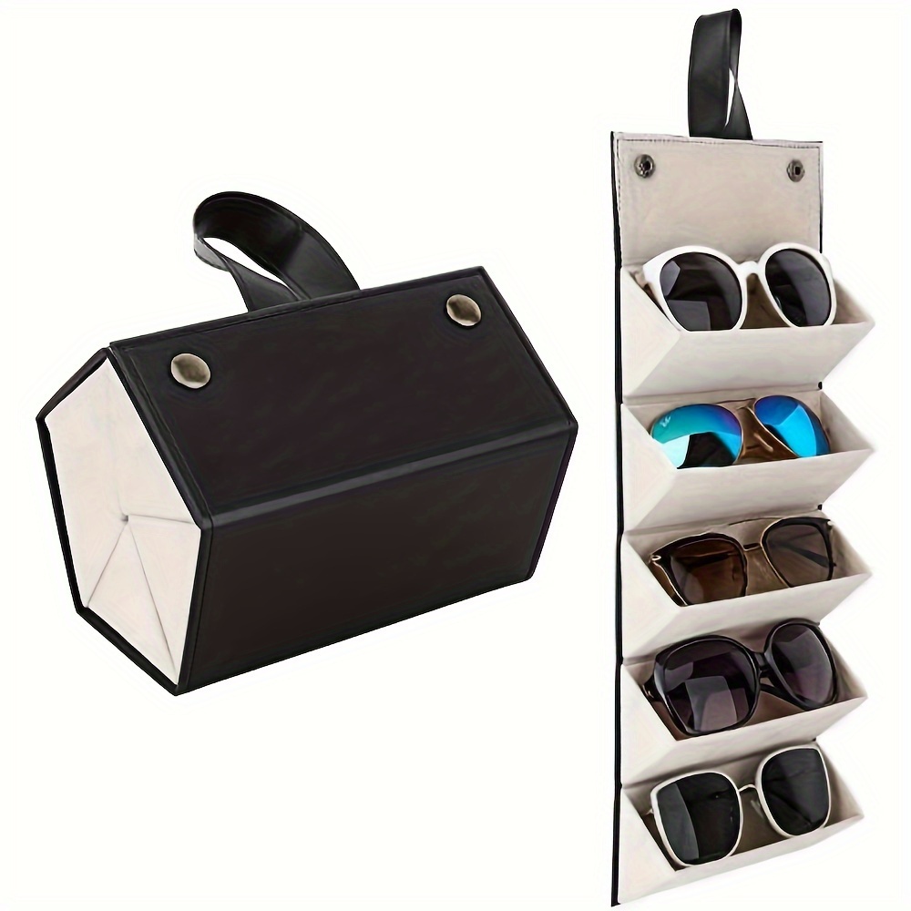 MAGICSHE Badorganizer 3-Sonnenbrillen-Organizer Aufbewahrungsbox