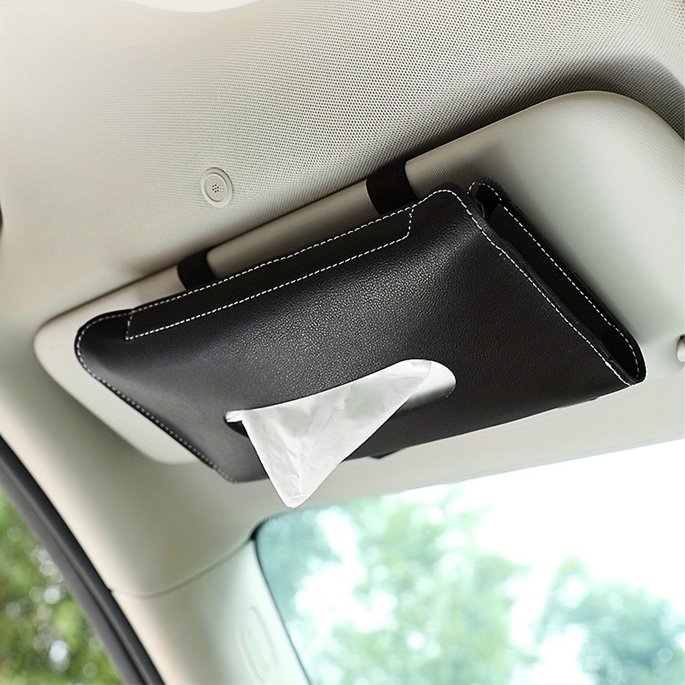 ACGrade Auto-Taschentuchhalter, PU-Leder-Rücksitz-Taschentuchhalter für Auto,  Auto-Taschentuchbox, Must-Have, Innenzubehör für Frauen: : Auto &  Motorrad
