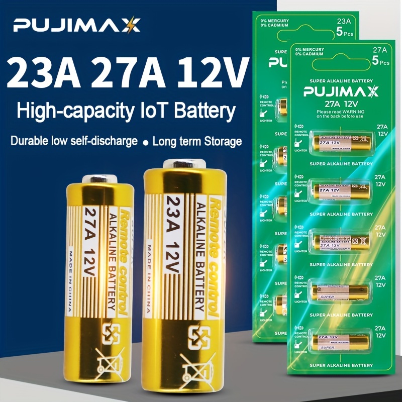 Pila Alcalina para alarma Automovil A23 12V