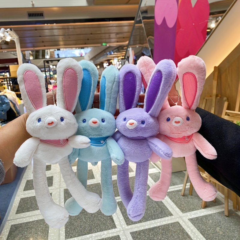 Peeps Bunny Plush Stuffed Animal Toy Easter Decoration (9 Inch, Fluffy Soft  Multicolor and Color Changing Light up) 