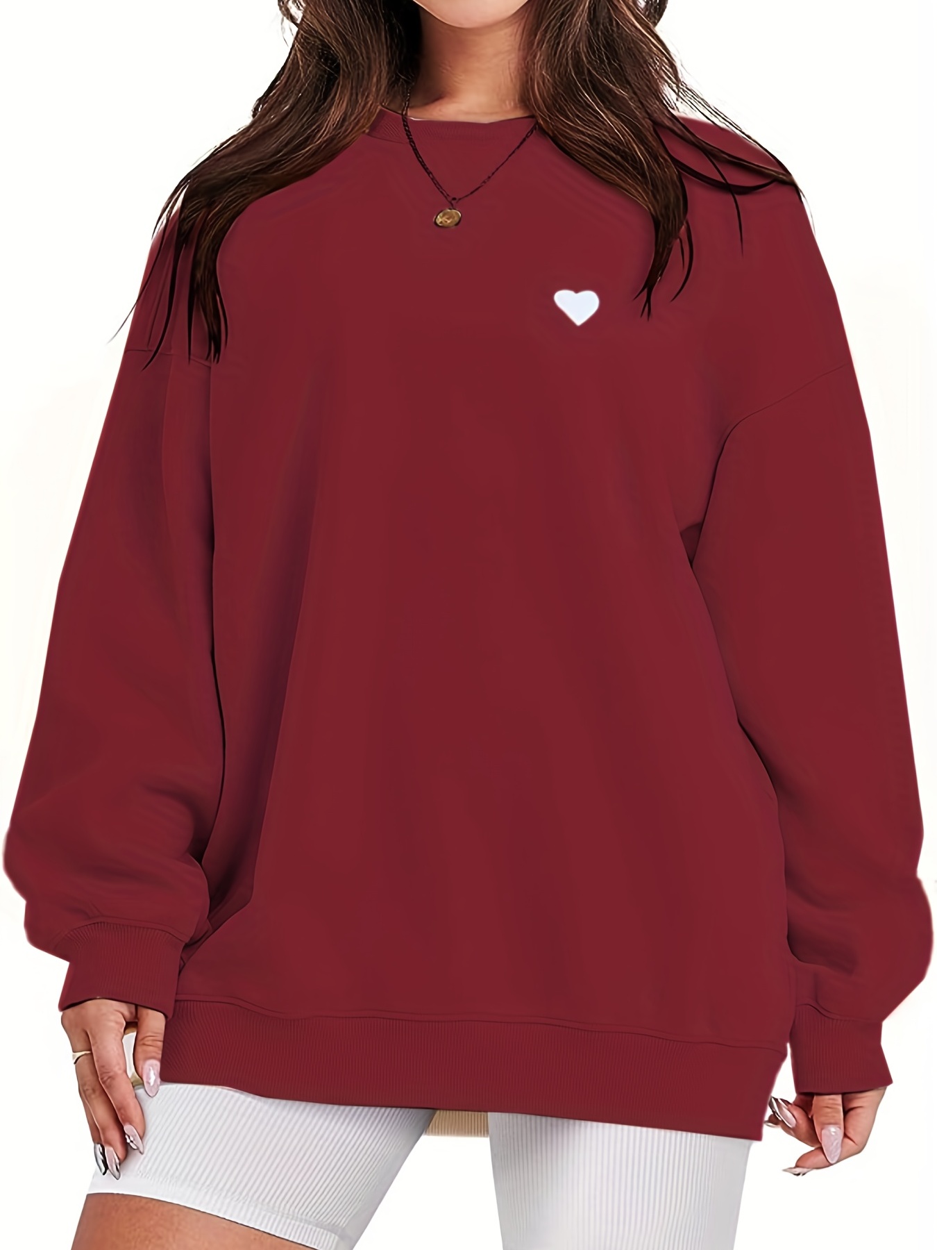 Sudaderas Con Capucha Para Mujer, Jersey Con Cuello Redondo, Sudaderas Sin  Capucha Para Mujer, Otoño E Invierno 2023, Sudadera Estampada Con  Aislamiento Térmico De Terciopelo Alemán Para Mujer De 17,81 €