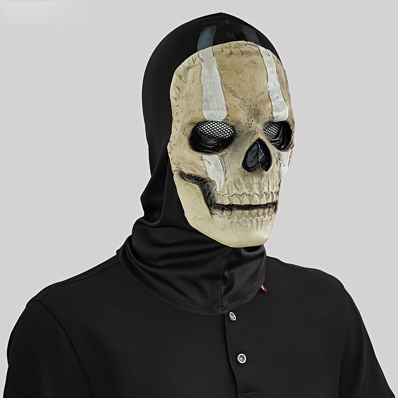 Stupid Punk Helmet Ghost Mask Cosplay Cool Mask Halloween - Temu