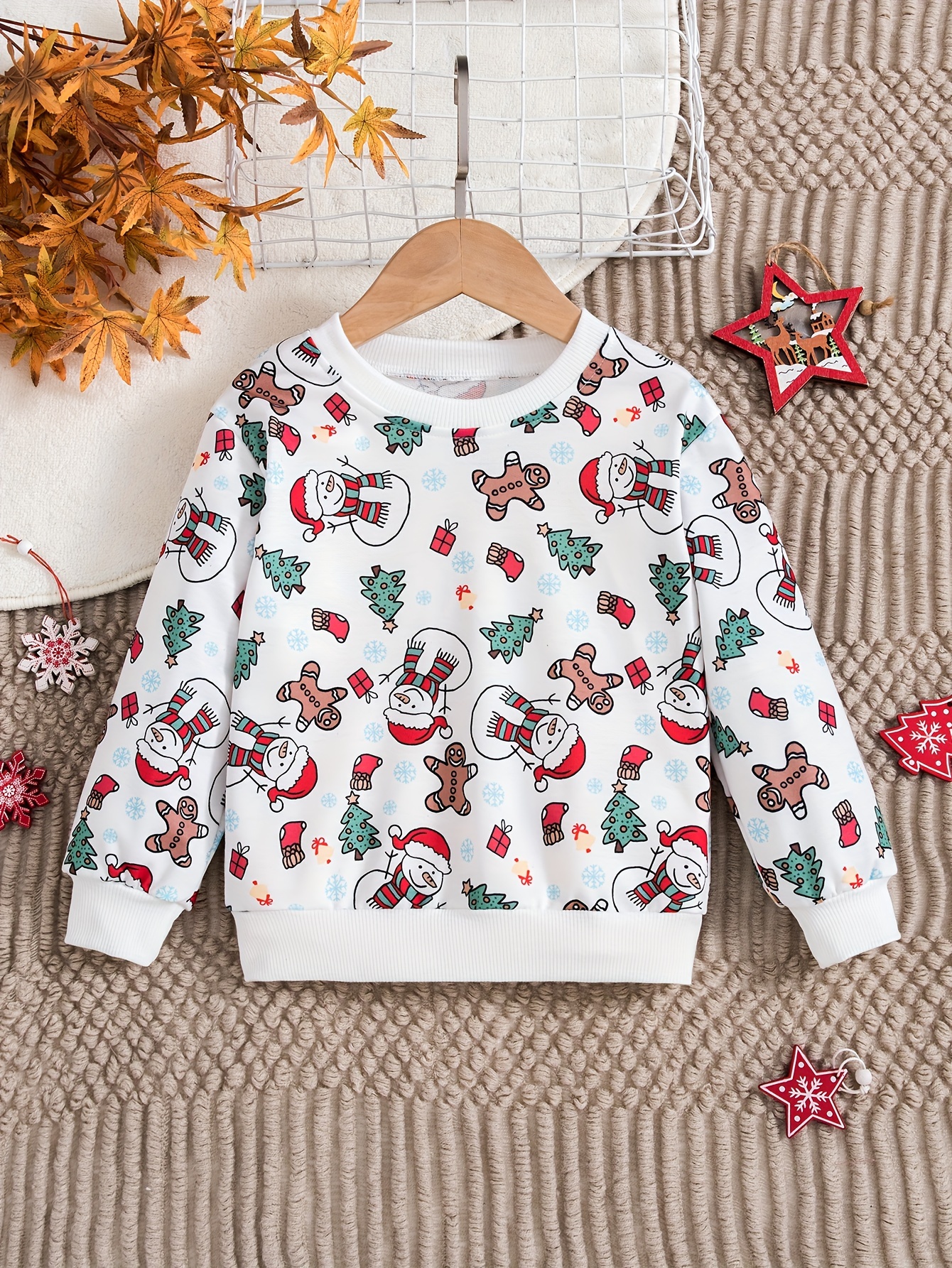 Christmas on sale sweatshirt kids