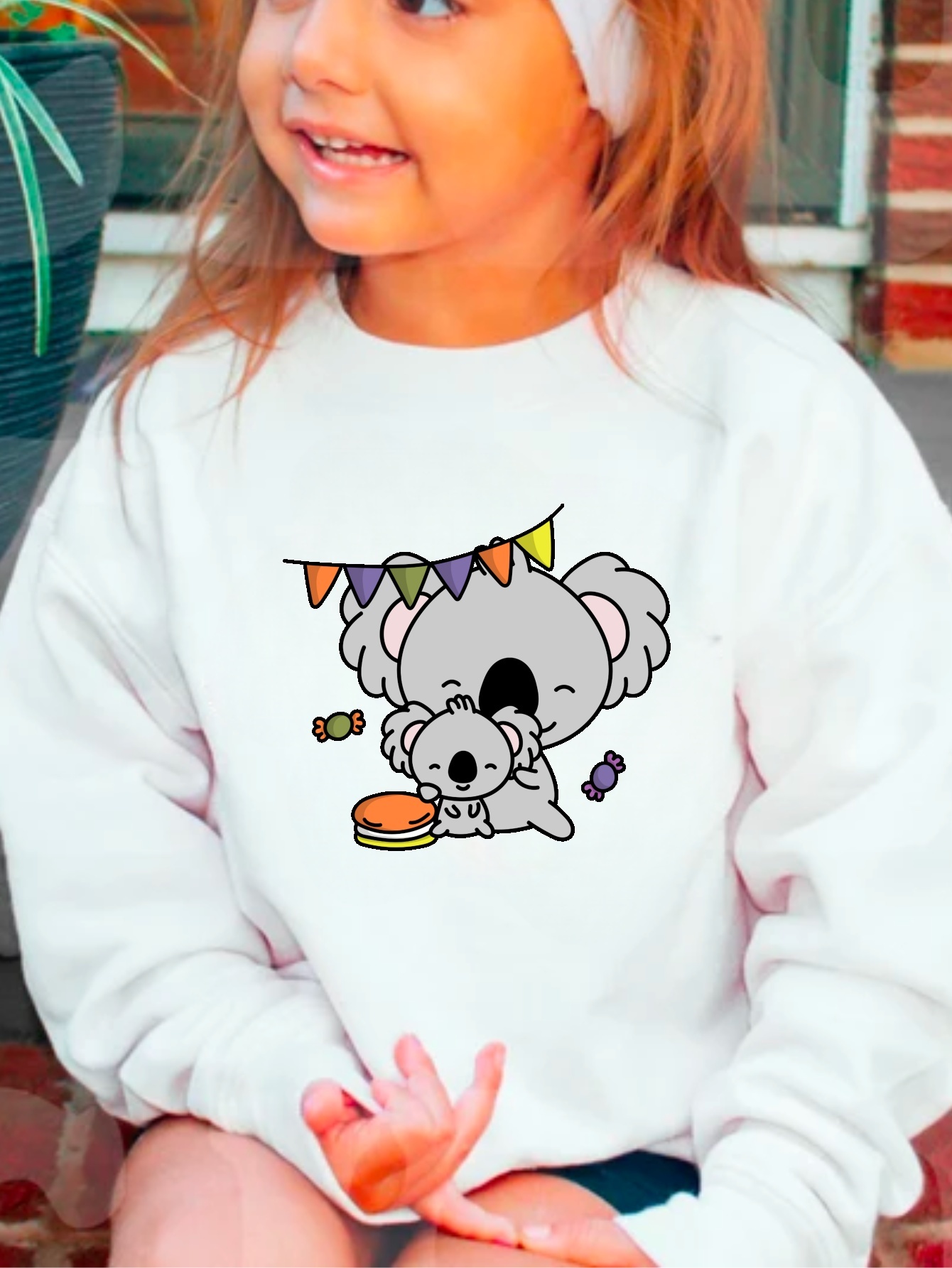 Kids Koala T-shirt, Girls Personalised Koala Shirt, Koala Gifts for Girls,  Children's Koala Clothing, Aussie Koala Bear T-shirt, 3 13 Yrs 