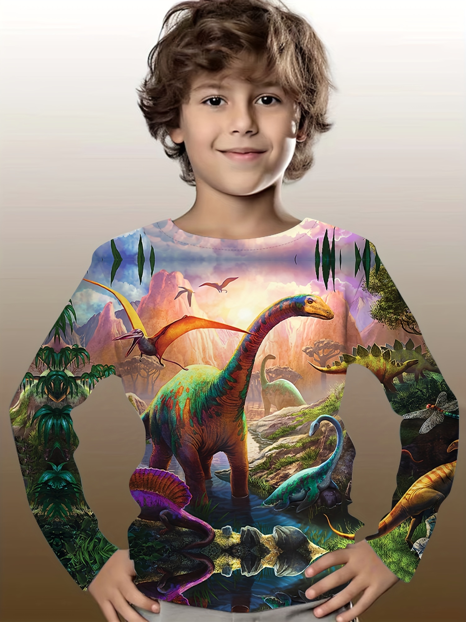 Disfraz Dinosaurio Niños Mono Traje Juego Rol Ropa Dormir - Temu