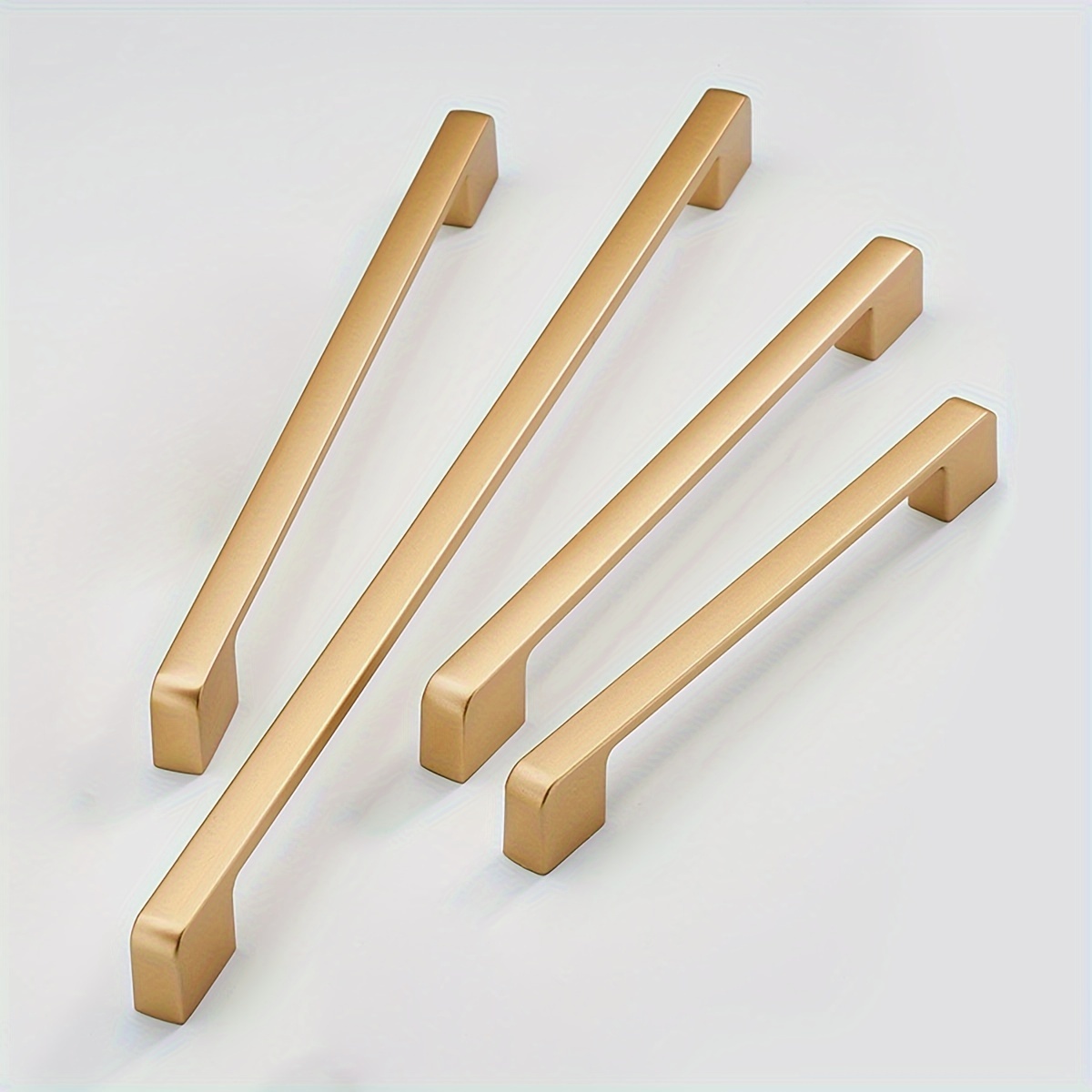 10 tiradores de madera para muebles, pomos de armario de cajones de cocina  (distancia entre agujeros y agujeros: 3.77 pulgadas)