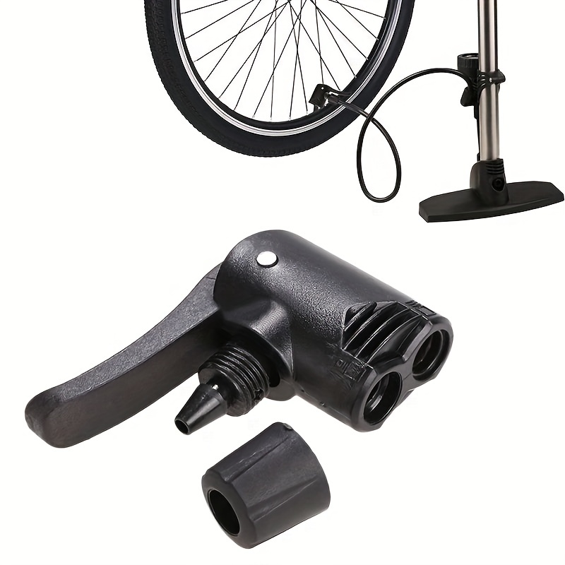 1pcs Gonfleur de valve de vélo, adaptateur de tête de pompe portable pour  pompe à air