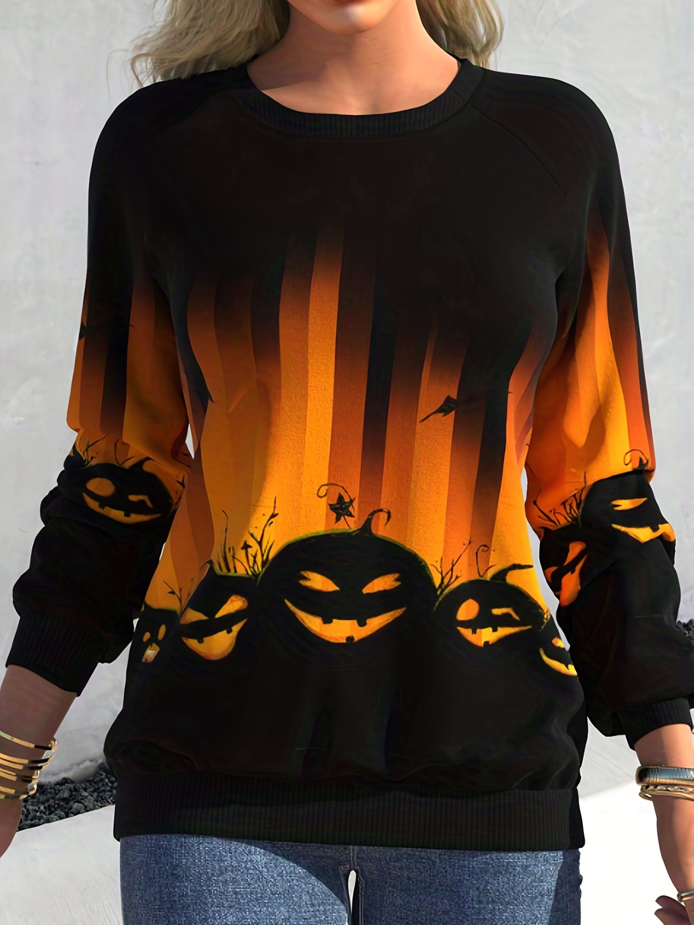 Roblox T-shirt // halloween bat orange overalls with black sleeves