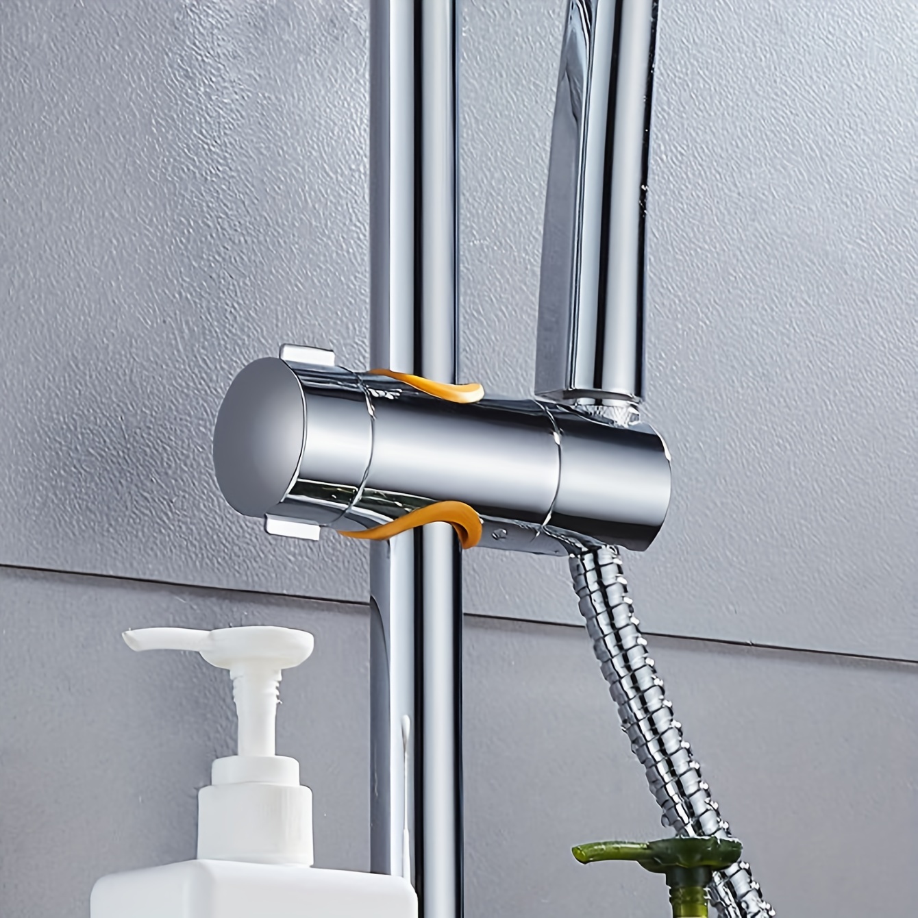 Shower Rail Clip-on Bathroom Soap Holder