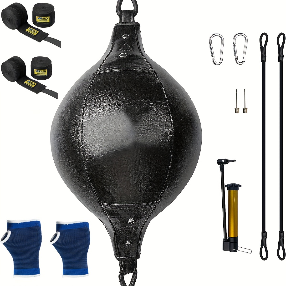 lffopt Boxeo Punching Ball Puching Ball De Boxeo Entrenamiento de Boxeo  Punchball de Adultos Boxeo Pelota de Cabeza Reaccionar Reflejo Bola  Black,Free : : Deportes y aire libre