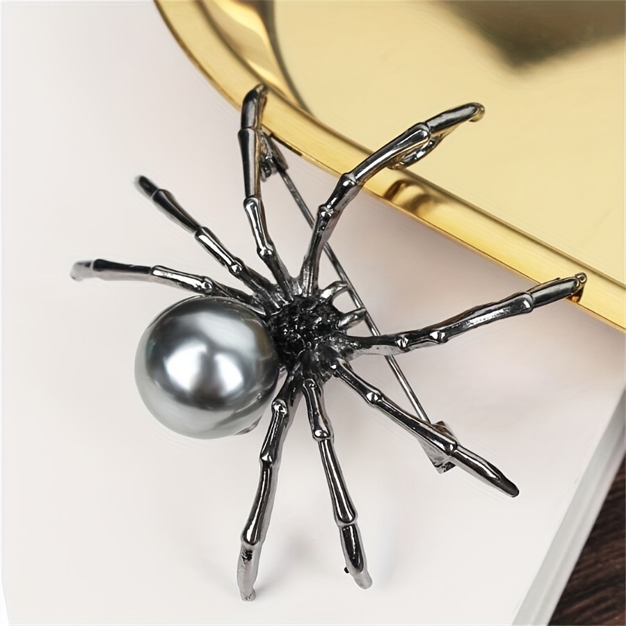 Punk Spiders Daggers Spell Books Brooch Enamel Pins Dark - Temu