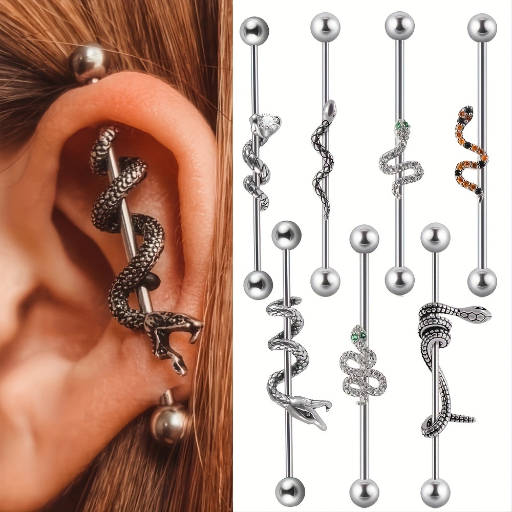 Scaffolding sales bar piercing