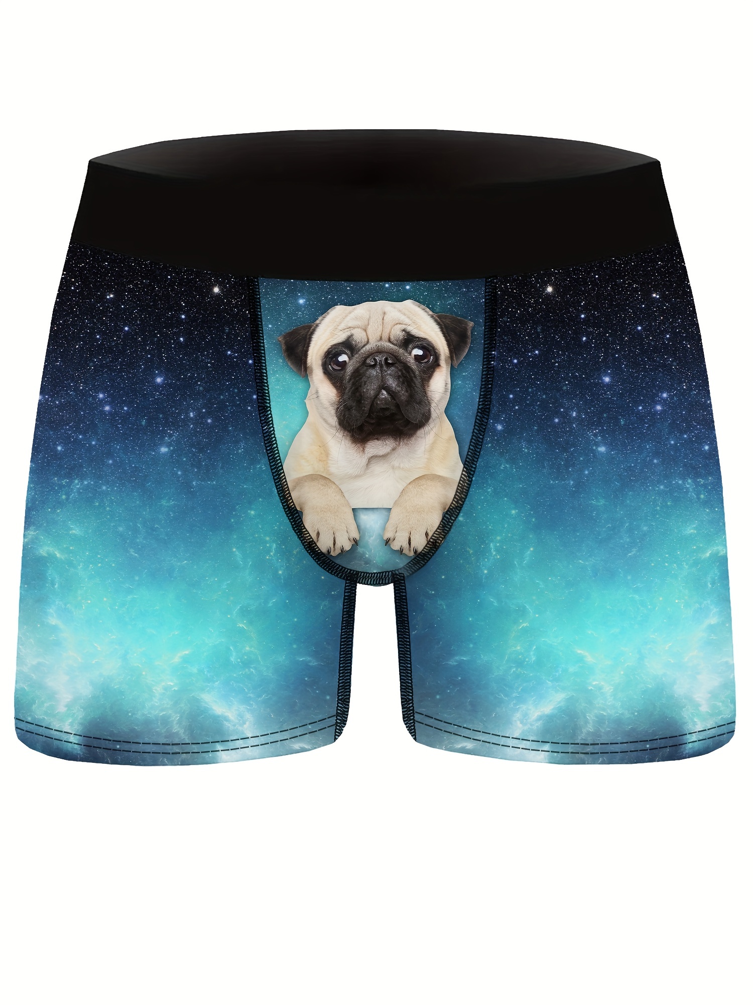 Men's Boxer Briefs French Bulldog Puppy Dog Male Underwear Small