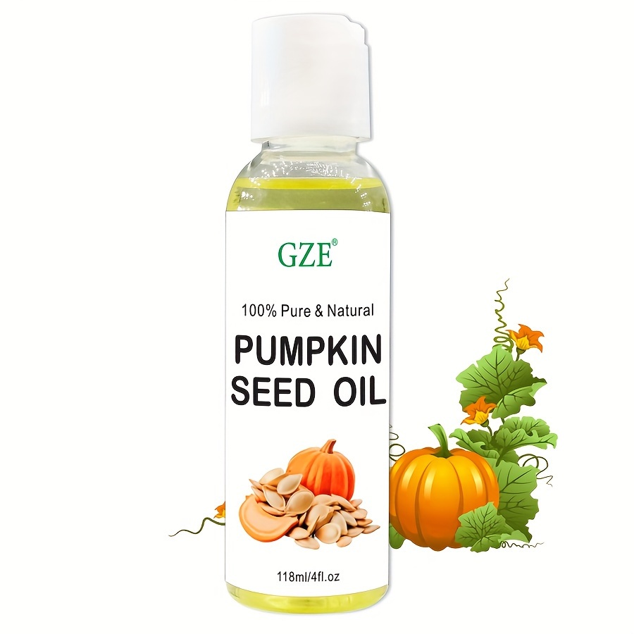 Pumpkin Seed Oil Hair Essential Oil Repairing Damaged Dry - Temu