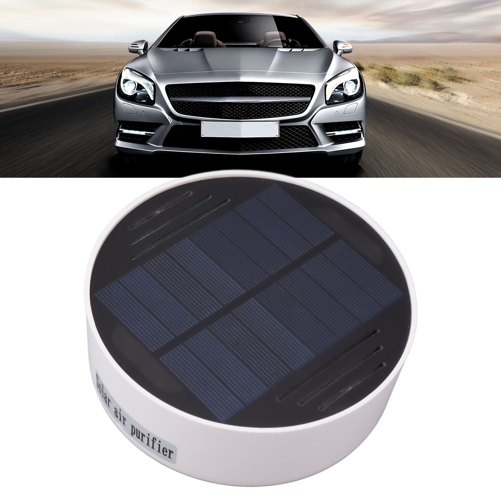 YEmirth Auto-Lufterfrischer Solar-Auto-Aroma-Diffusor Auto
