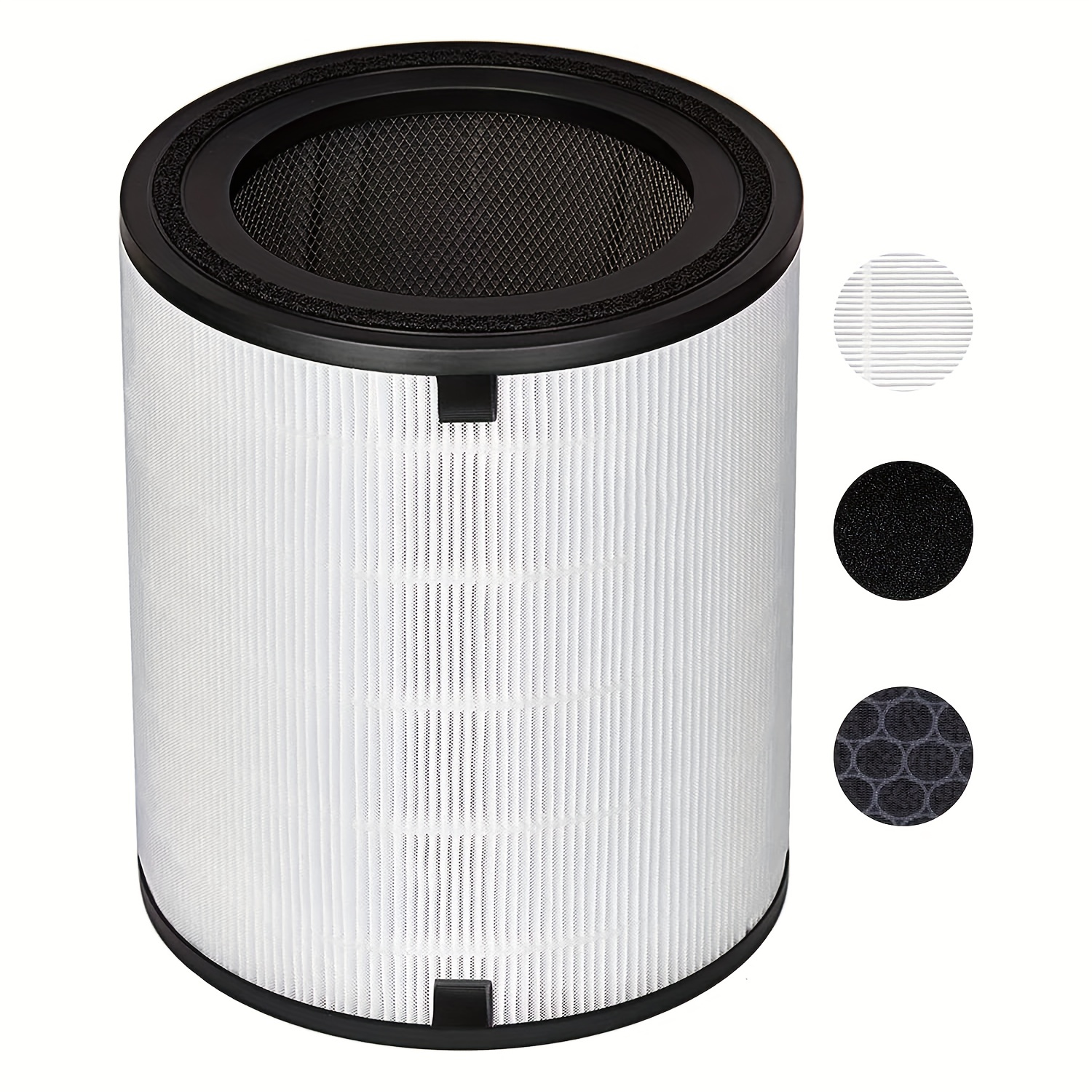 Hot 5Pcs Air Purifier Replacement For LEVOIT LV-H128-RF 3-In-1 Pre