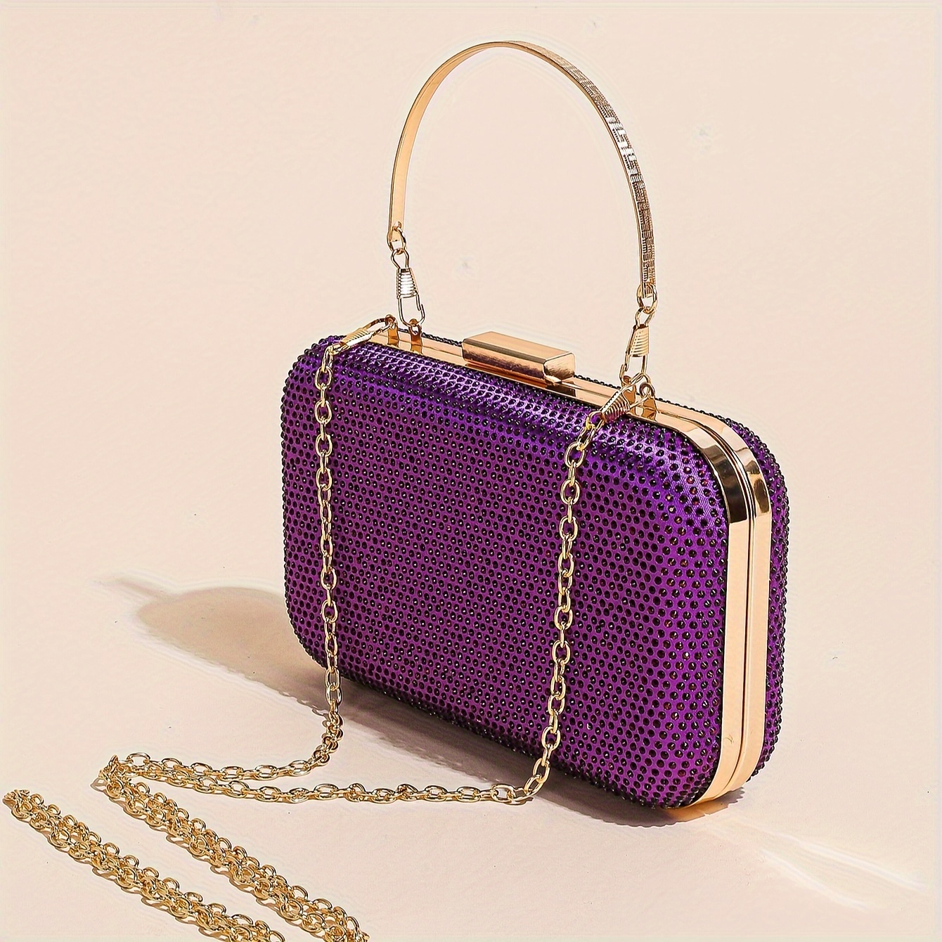 Purple purses best sale with bling