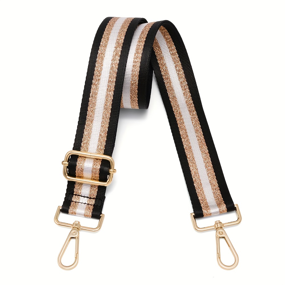 Leather Bag Strap Handbags Handles For Handbag Short Bag Strap Purse Strap  Golden Buckle Replacement Bag Belt Band With Swivel Clasps Diy Purse Making  Supplies - Temu