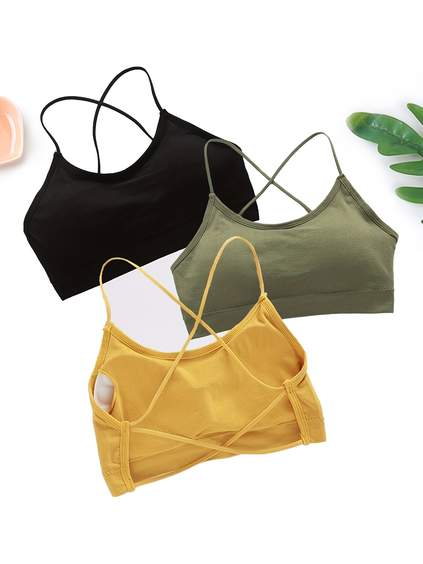 Bralette Crop Top - Temu