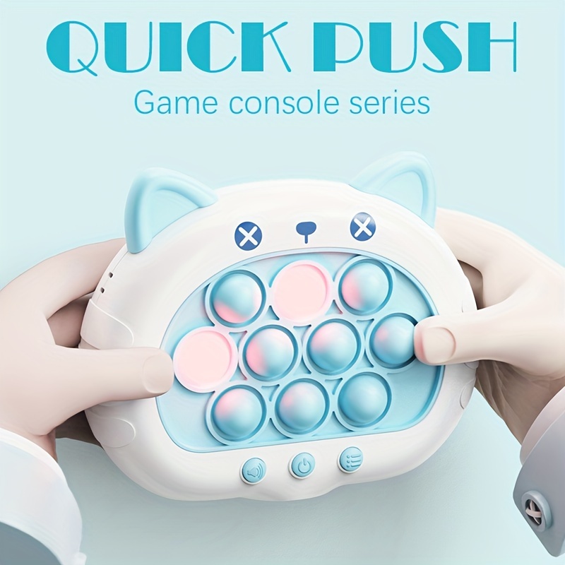 Jogo Competitivo Quick Push Bubble, Console Series Fidget Toy