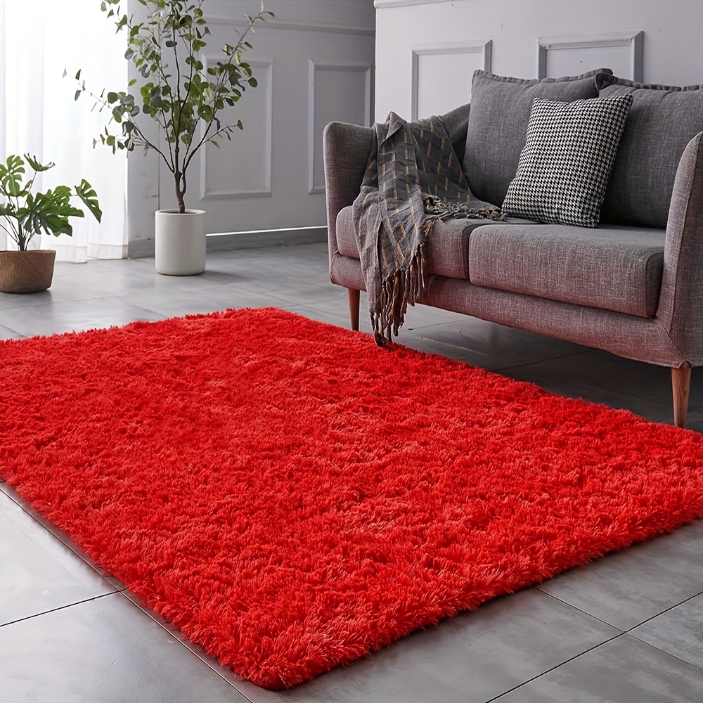 Tapis Rouge Pour Salon - Retours Gratuits Dans Les 90 Jours - Temu