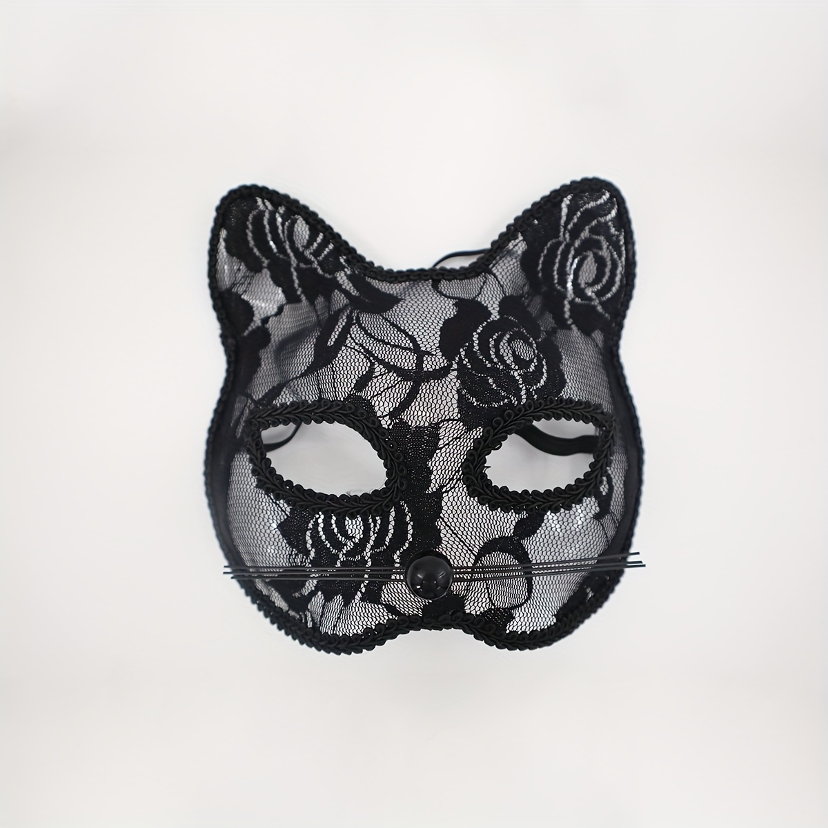 5 Pcs Therian Mask Cat Face Masquerade Halloween Masks Adults Blank