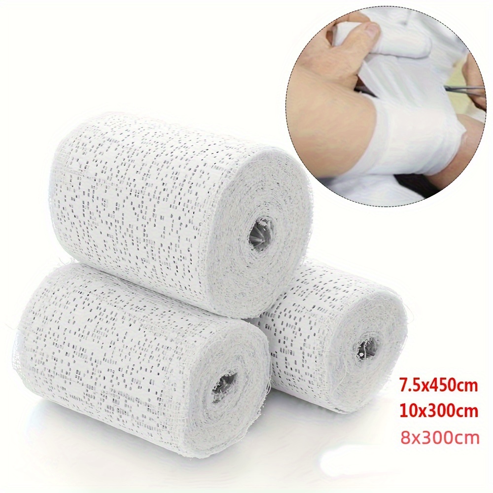 20 Pack Plaster Cloth Rolls Plaster Gauze Bandages Rolls Wrap Strips for  Belly Cast Scenery Molds Mask Making Art Project Body Casts, Craft Projects