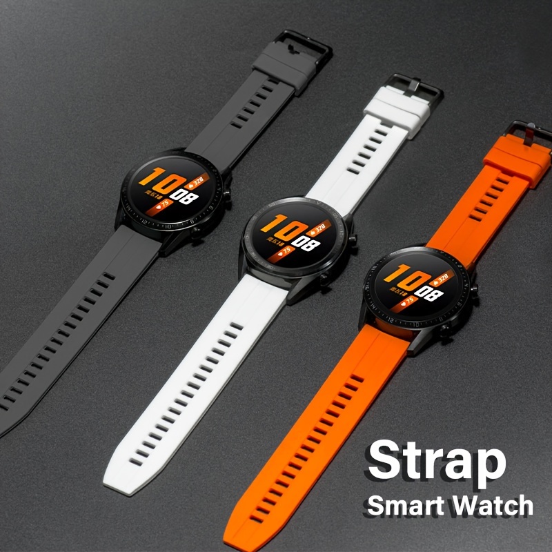 Sports Water Resistant Soft Silicone Strap Correa For Amazfit Bip 3 Smart  Watch Bracelet Nail button accessories band