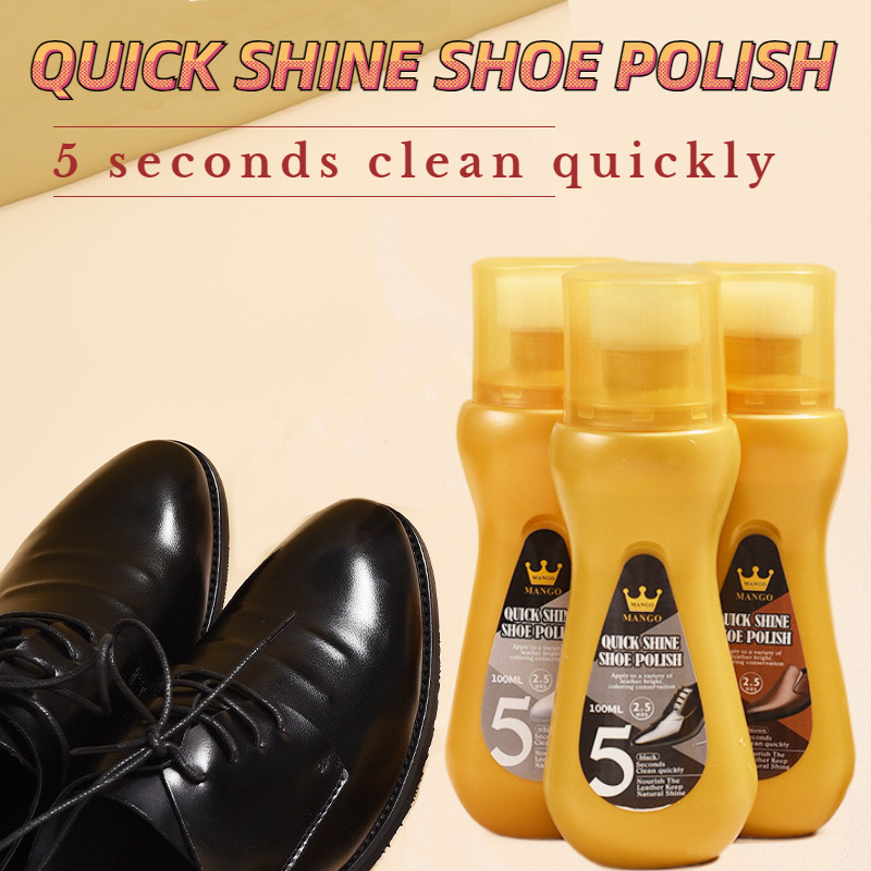 Shoe Polish Sponge Portable Sofa Quick Shine Shoes Brush Cleaner