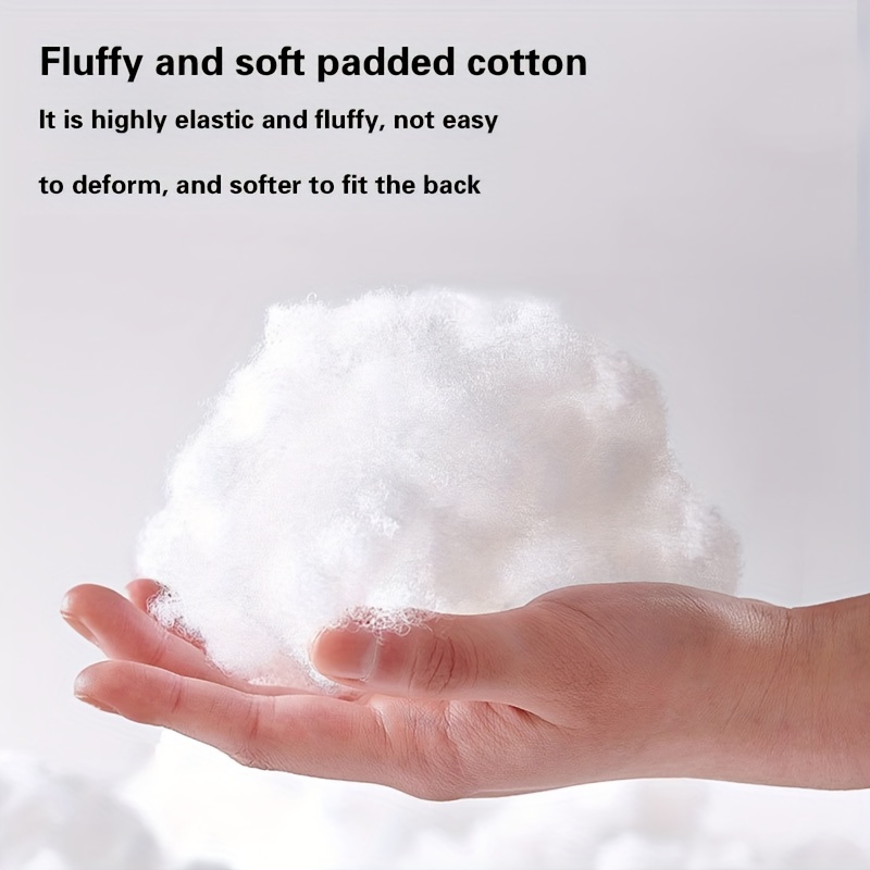 White Polyester Fiber Fill, Fluff Stuffing High Resilience Fill Fiber,  Stuffing Fiber Filling Material For Stuffed Animals Pillow Cushion Pouf  Quilts Paddings Homemade Essentials, Home Decor Supplies - Temu